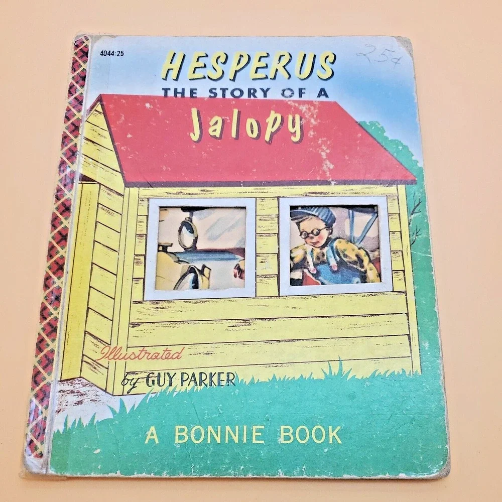 Hesperus Vintage Bonnie Book Story of a Jalopy 1954 Guy Parker‎ RARE HC